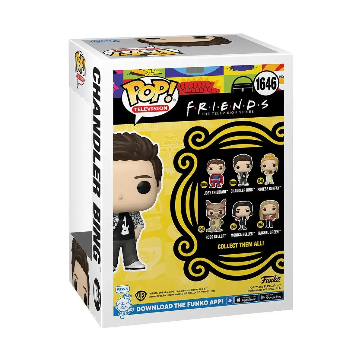 Funko Pop! Friends – Chandler Bing 1066 (Flocked) – Édition Spéciale 2020