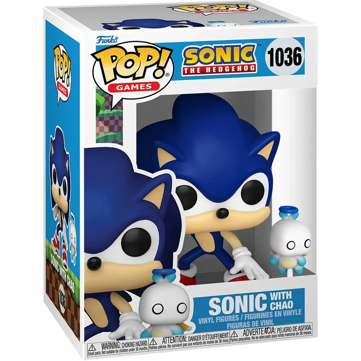 Sonic The Hedgehog: Sonic con Chao Buddy Funko Pop - FunkoSpace