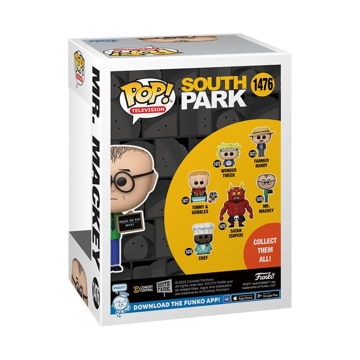 South Park Mr. Mackey with Sign Funko Pop! Preventa Aficionada