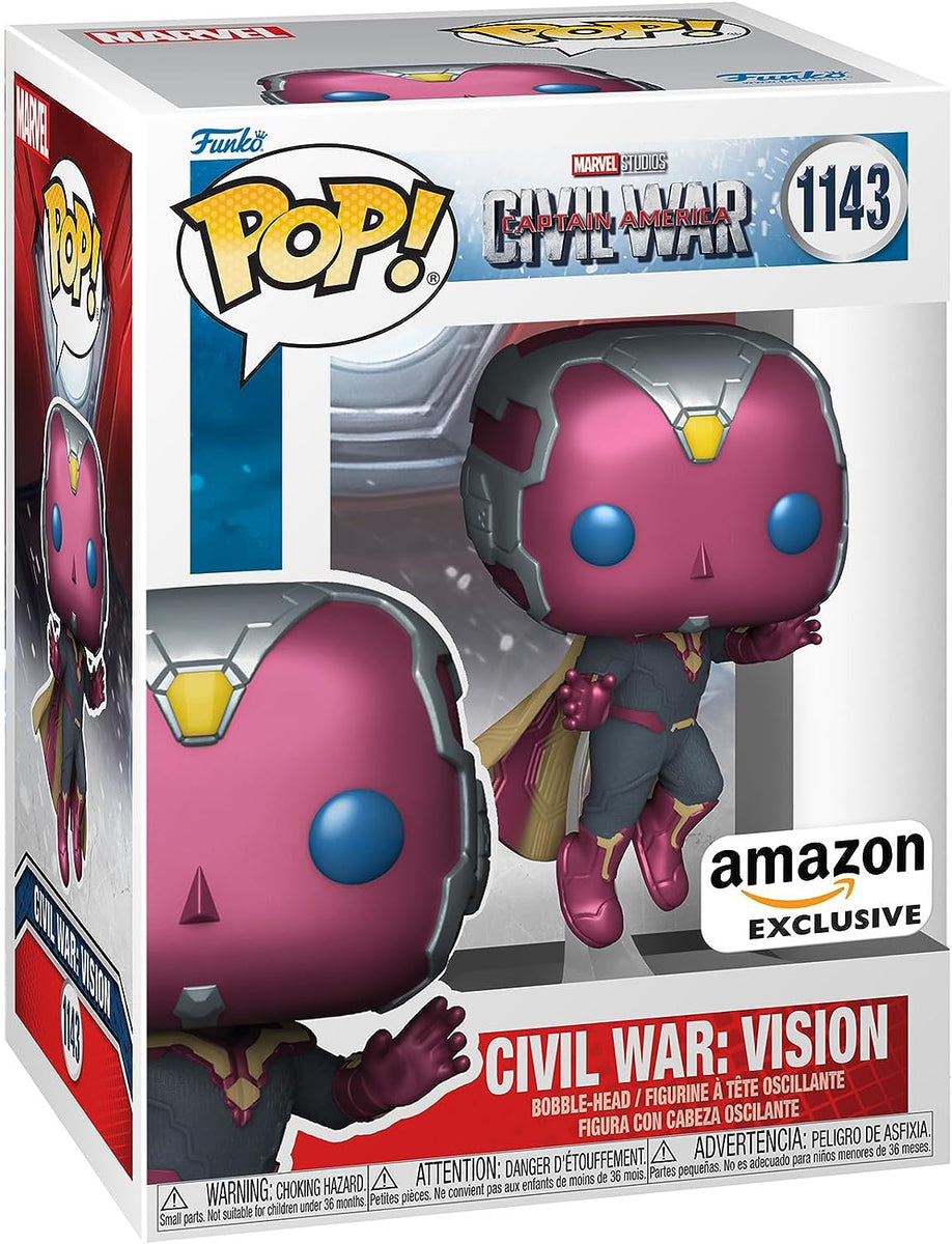 Captain America Vision Amazon Exclusive Funko Pop FunkoSpace
