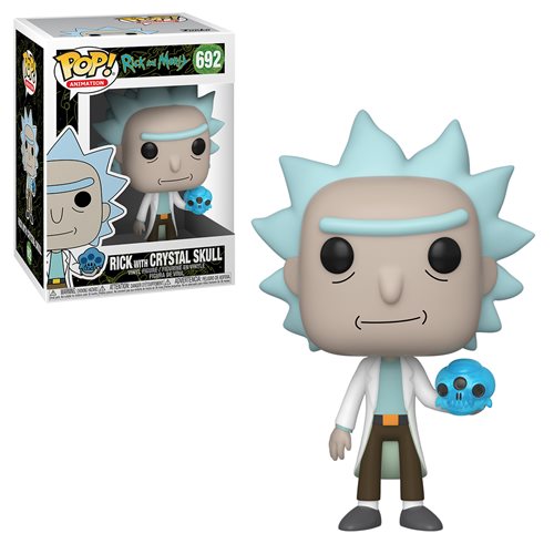 Rick and Morty Rick (with Crystal Skull) Pop!
