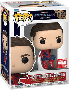 Spider-Man: No Way Home Unmasked Friendly Neighborhood Marvel Collector Exclusive Funko Pop