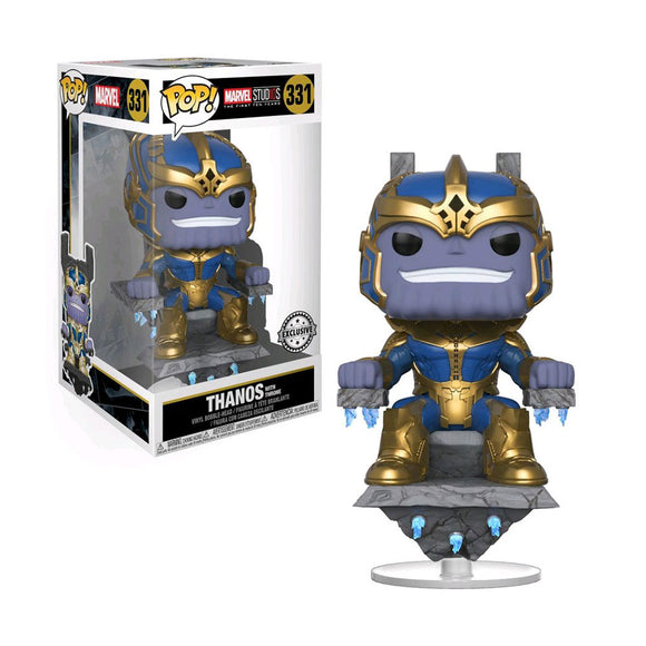 Marvel Studios: Thanos on Throne Deluxe Funko Pop
