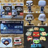 Box Collector Spider-man Blue Marvel Funko Pop