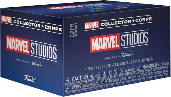 Box Collector Mavel Disney Plus Especial Funko Pop Talla M