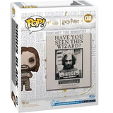 Harry Potter and the Prisoner of Azkaban Sirius Black Funko Pop! Cover Figure with Case