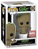 I Am Groot: Groot en maceta Box Collector Exclusive Funko Pop en caja