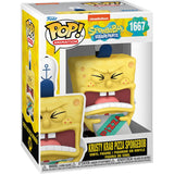  Bob Esponja con Pizza del Crustáceo Cascarudo 25 aniversario Funko Pop en caja