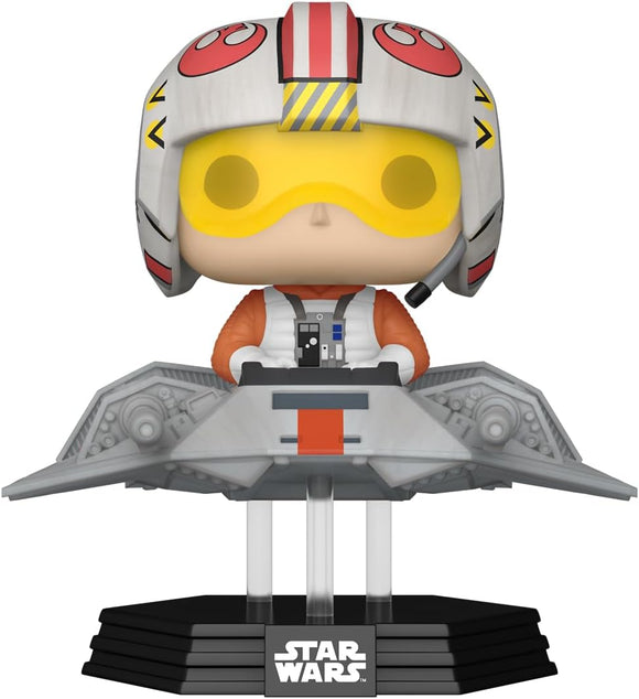 Funko Pop Ride Super Deluxe Star Wars Hyperspace Heroes Luke Skywalker en T-47 Airspeeder Exclusivo Amazon