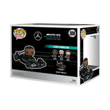 Formula 1 Mercedes Lewis Hamilton Super Deluxe Funko Pop posterior