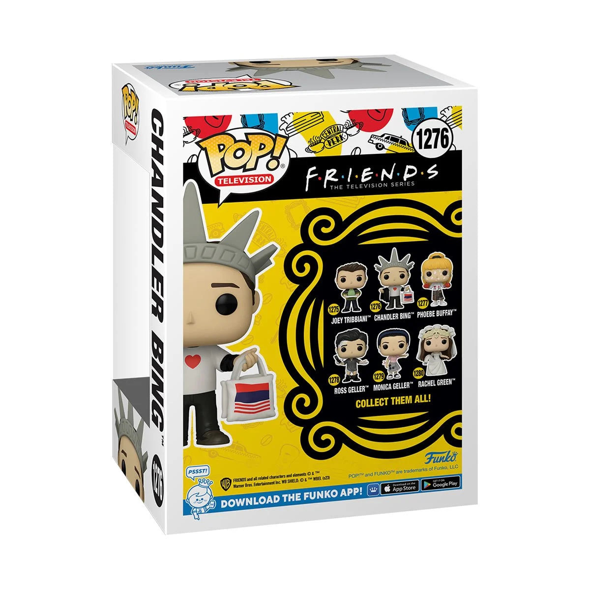 Funko Pop! Vinyl: Friends: 80's Hair Chandler Bing- Figurine En Vinyle A Collectionner Idee De Cadeau Produits Officiels Jouets Pour Les Enfants Et Adultes Tv Fans