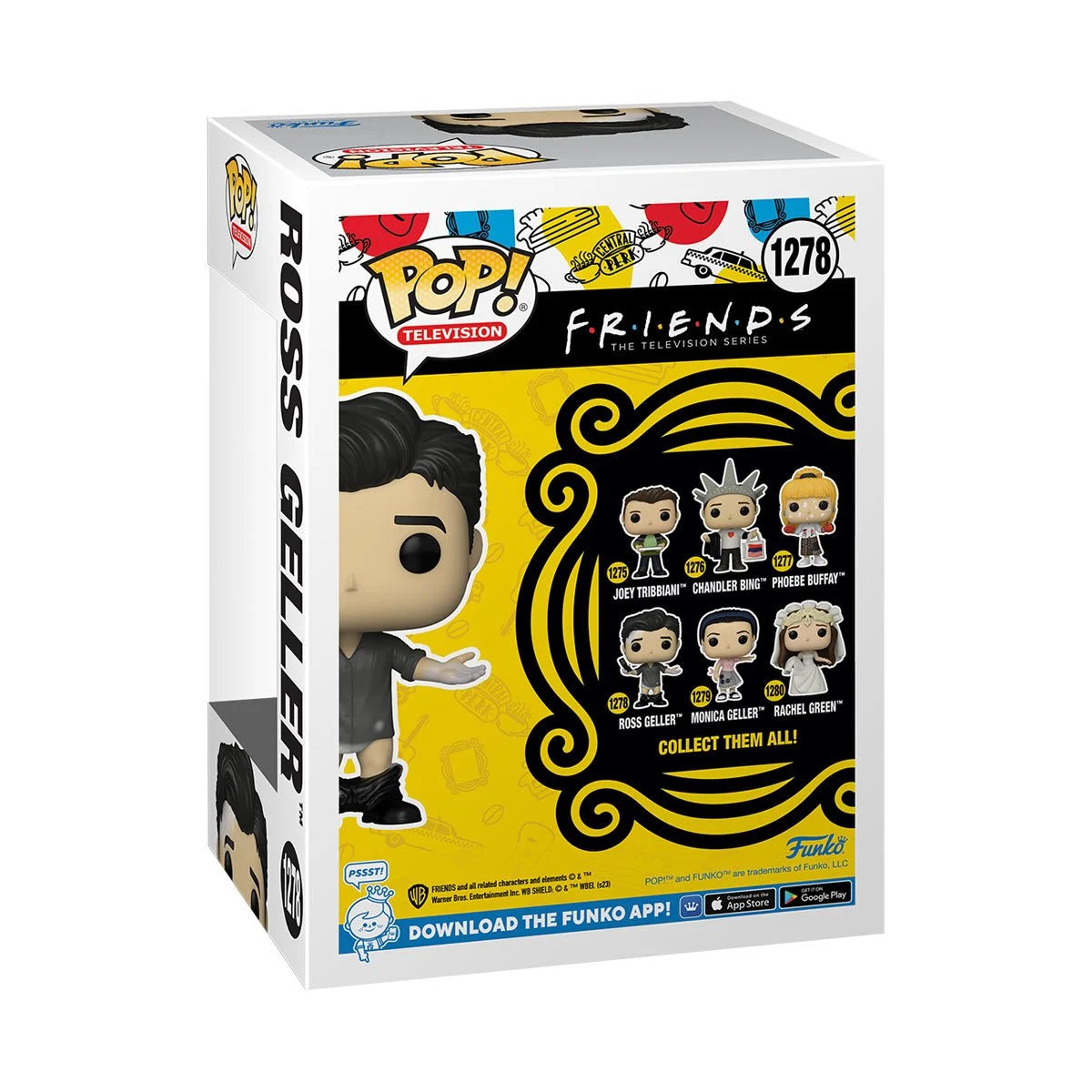 Friends Ross Geller with Leather Pants Funko Pop – FunkoSpace