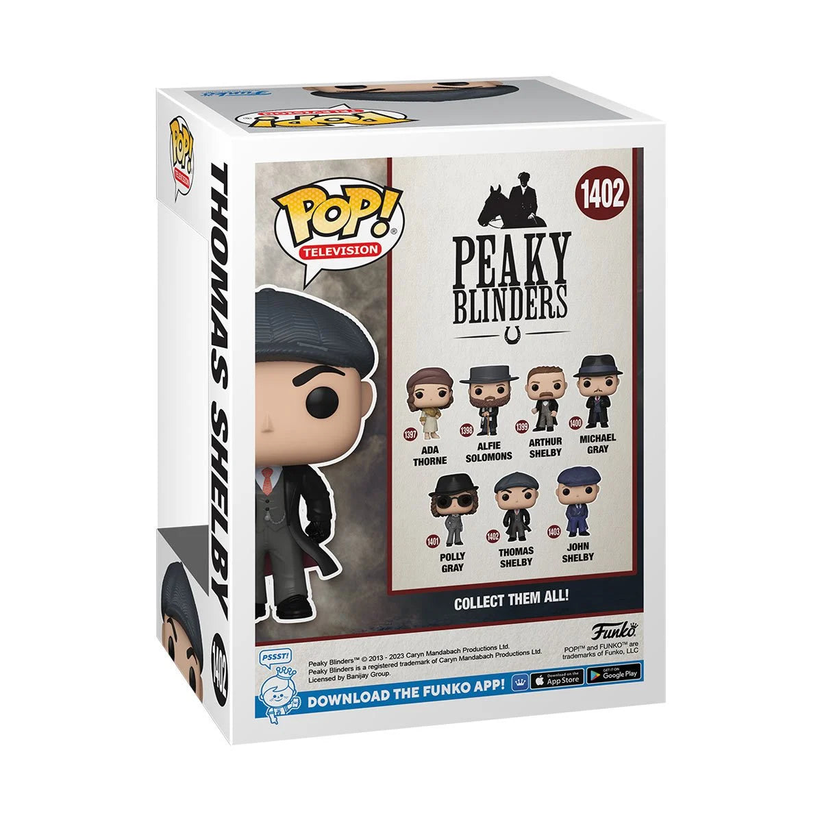 Peaky Blinders Thomas Shelby Funko Pop Funkospace