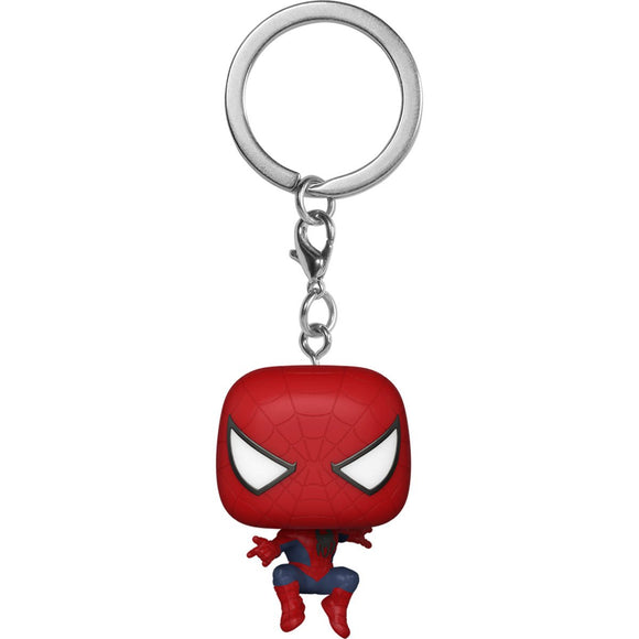 Spiderman: Tobey Maguire Saltando Llavero Funko Pop Marvel