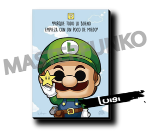 Mario Bros: Luigi Funko Cuadro