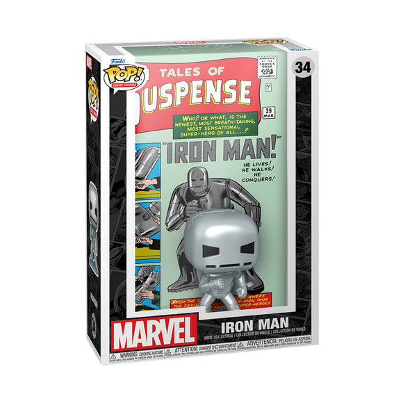 Marvel Tales of Suspense #39 Iron Man  Comic Cover with Case Funko Pop