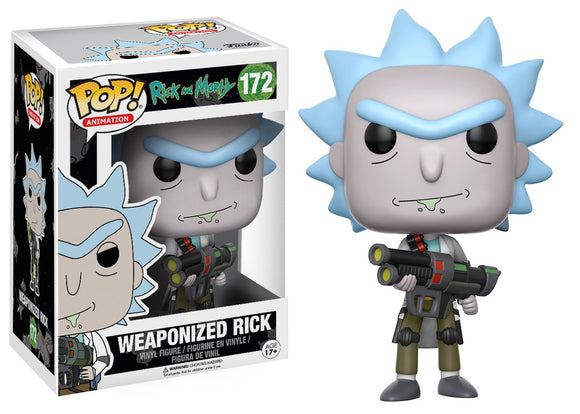 Rick and Morty Weaponized Rick Funko Pop