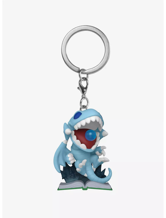 Yu-Gi-Oh! Blue-Eyes Toon Dragon Funko Pocket Pop Key Chain