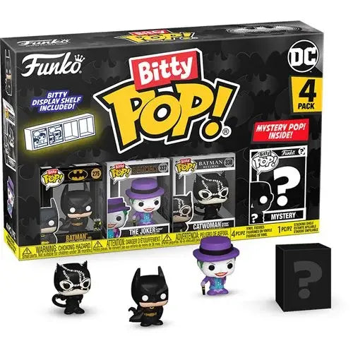 Batman 85th Anniversary Funko Bitty Pop! Mini-Figure 4-Pack