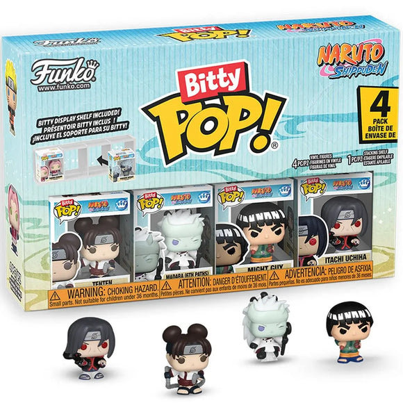 Naruto: Shippuden batallas Funko Bitty Pop! Mini-Figure 4-Pack