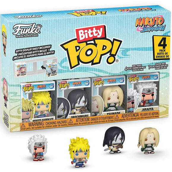 Naruto: Shippuden equipo 2 Funko Bitty Pop! Mini-Figure 4-Pack 