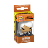 My Hero Academia Mirko Pocket Pop Key Chain en caja
