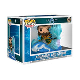 Aquaman y El Reino Perdido Aquaman and Storm Deluxe Funko Pop en caja