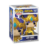Caballeros del Zodiaco Leo Gold Ikki Funko Pop en caja