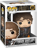 Game of Thrones Theon Greyjoy with Flaming Arrows Funko Pop box