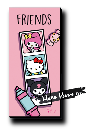 Hello Kitty and Friends Funko Mini Cuadro