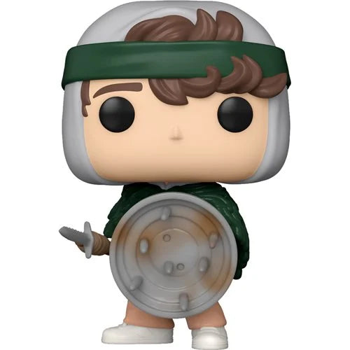 Stranger Things Dustin with Shield Funko Pop 
