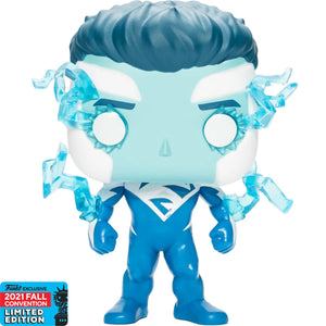 Superman Blue Pop! Vinyl Figure - 2021 Convention Exclusive Funko Pop (Funko sin caja)