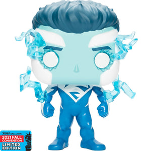 Superman Blue Pop! Vinyl Figure - 2021 Convention Exclusive Funko Pop