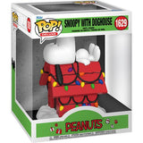 Peanuts Snoopy on Doghouse Navidad Deluxe Funko Pop 2