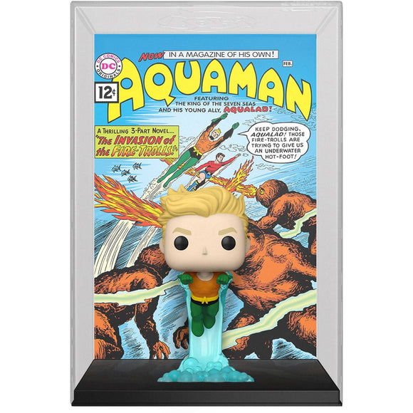 Aquaman Pop! Comic Cover Figure with Case Funko Pop