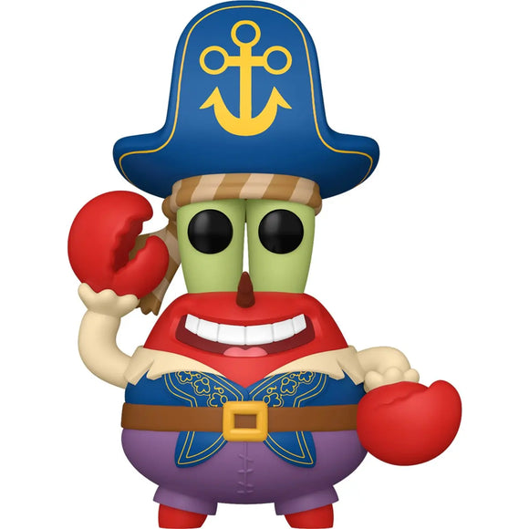 Bob Esponja: En busca de Pantalones Cuadrados Don Cangrejo Funko Pop
