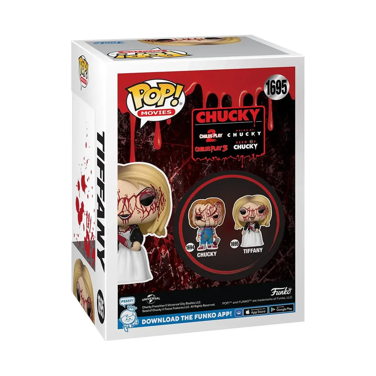 La novia de Chucky Tiffany sangrienta Funko Pop EE Exclusive Pre v FunkoSpace