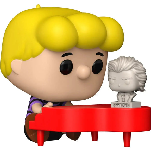 Charlie Brown y Snoopy Schroeder tocando el piano funko Pop Premium
