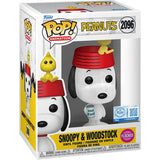 Charlie Brown y Snoopy & Woodstock Flocked Entertainment Earth Exclusive Funko Pop 2