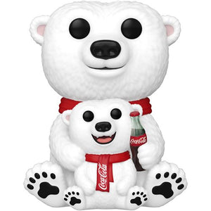 Coca-Cola Oso Polar con cachorro Funko Pop