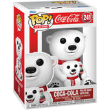 Coca-Cola Oso Polar con cachorro Funko Pop 2