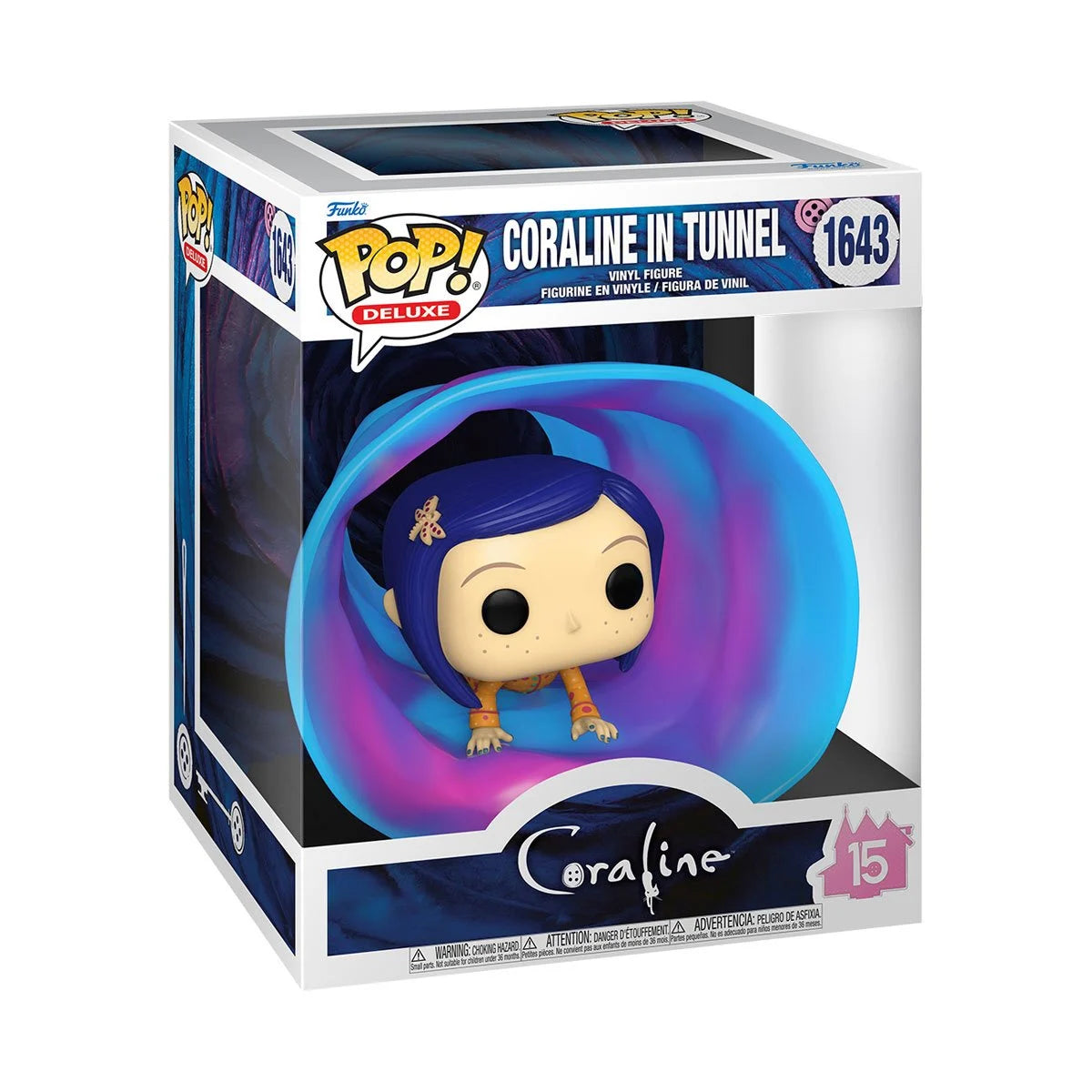 Coraline 15.º aniversario Coraline en el Túnel Deluxe Funko Pop ...