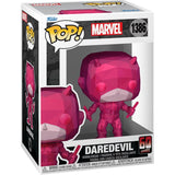 Daredevil 60th Anniversary Facet Funko Pop en caja 