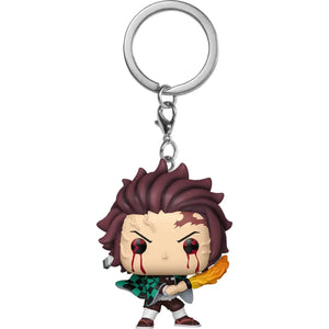 Demon Slayer Tanjiro Kamado (Respiración Solar) Pocket Pop Key Chain