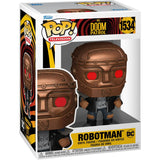 Funko Pop DC Tv Doom Patrol Serie - Robotman en caja