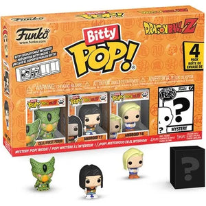 Dragon Ball Z Cell Funko Bitty Pop! Mini-Figure 4-Pack Specialty Series