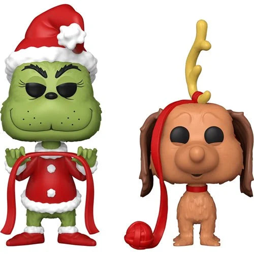 ¡Cómo el Grinch robó la Navidad! : El Grinch y Max Figure 2-Pack Funko Pop