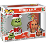 ¡Cómo el Grinch robó la Navidad! : El Grinch y Max Figure 2-Pack Funko Pop 2