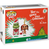 ¡Cómo el Grinch robó la Navidad! : El Grinch y Max Figure 2-Pack Funko Pop 3