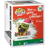 ¡Cómo el Grinch robó la Navidad! : Grinch con bolsa Deluxe Funko Pop